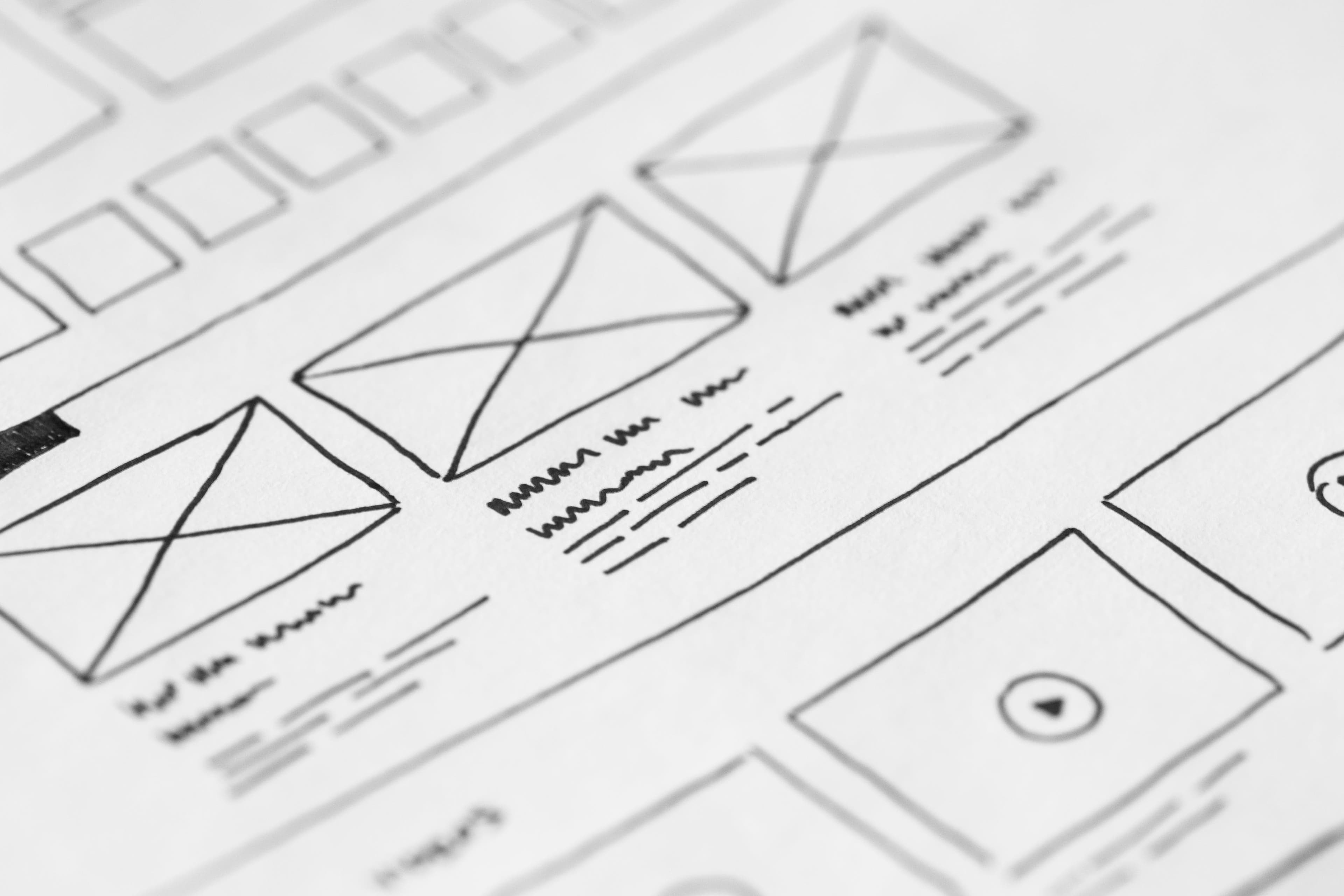 website creation website design ux ui